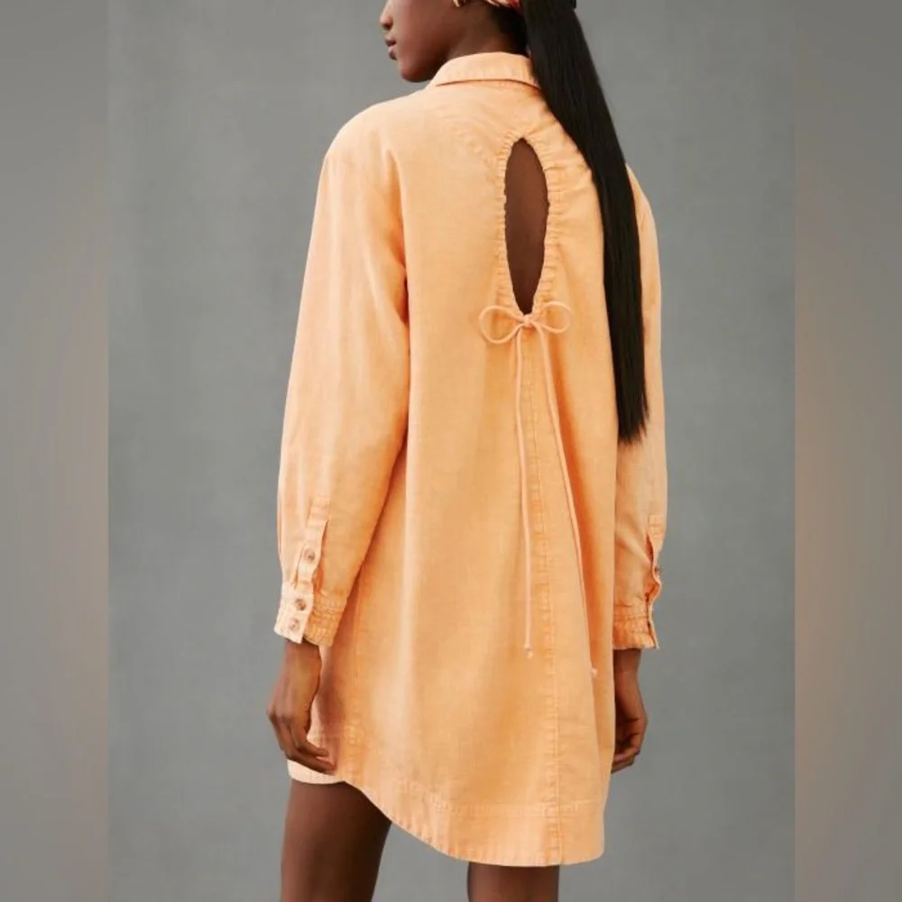 Anthropologie Pilcro Mini Shirt Dress - Picture 2 of 5